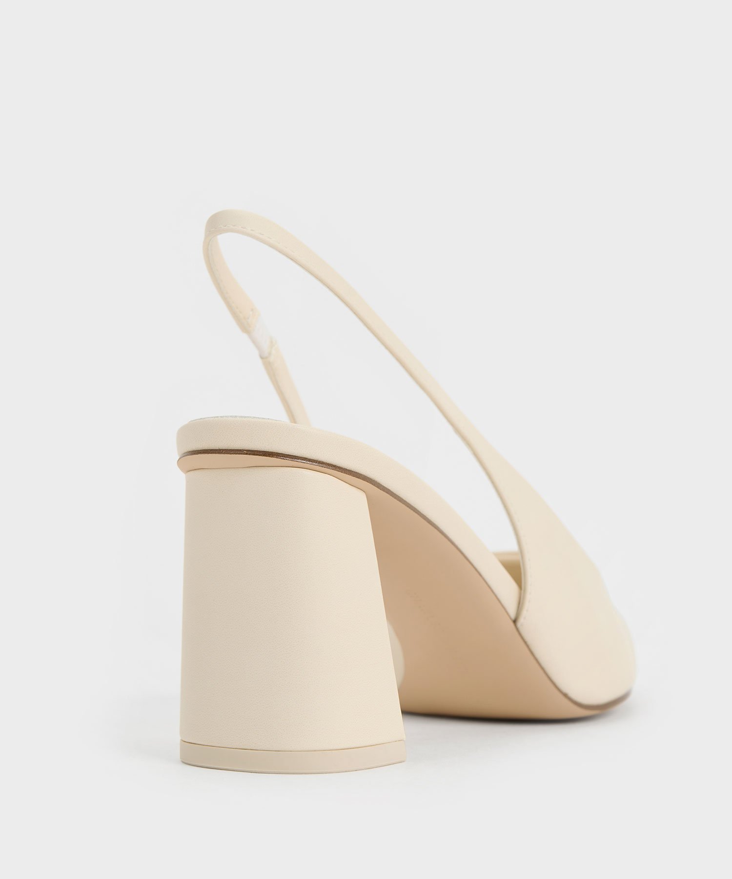 CHARLES & KEITH｜ポインテッドトゥ スリングバックパンプス | Rakuten