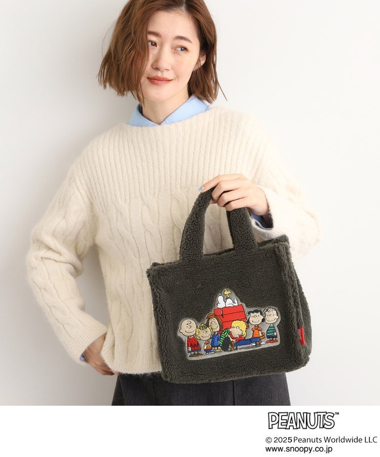 grove｜【PEANUTS】ボアスクエア2WAYトート | Rakuten Fashion(楽天