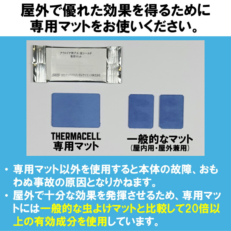 楽天市場】Thermacell アウトドア用ブユ・虫シールド Backpacker