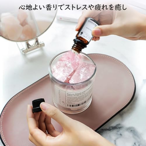 楽天市場】色：ピンク アロマセット アロマストーン400g*Whtie Peach