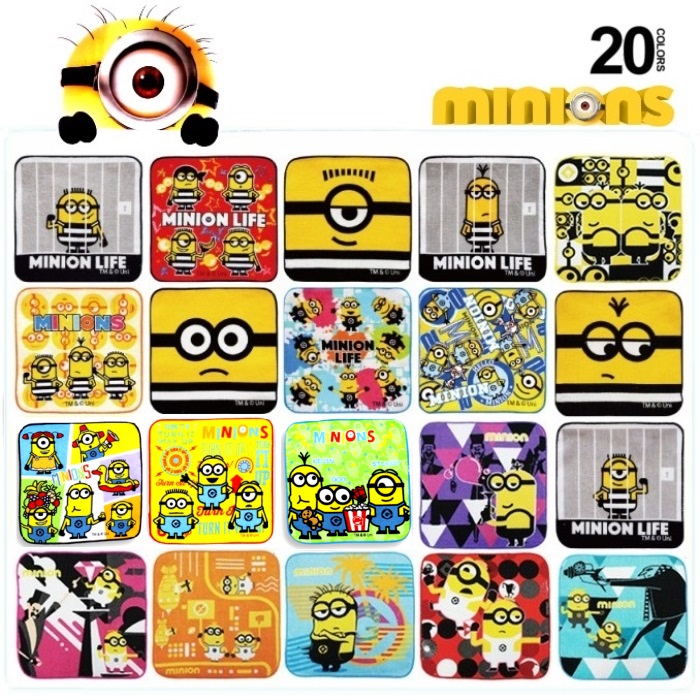 楽天市場】アウトレット□全20種類 ミニオンズ(Minions) ミニタオル