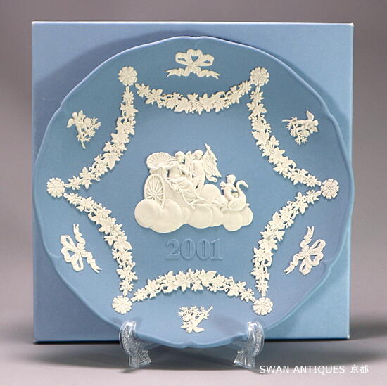 楽天市場】ウェッジウッド Wedgwood ジャスパー イヤープレート 2001年