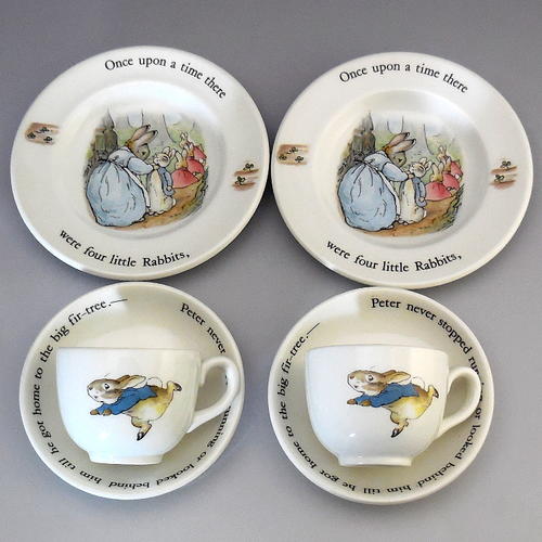楽天市場】ウェッジウッド Wedgwood ピーターラビット 旧刻印