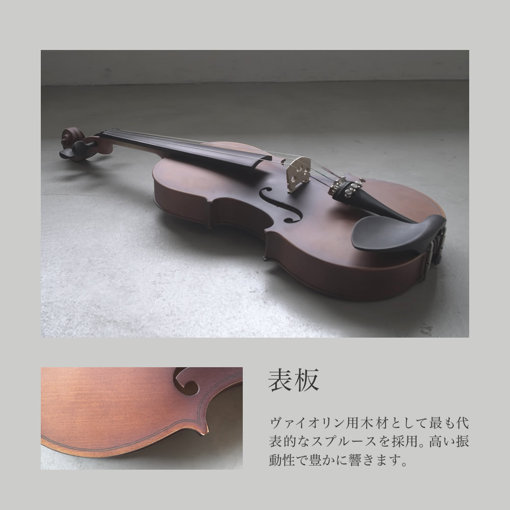 楽天市場】バイオリン 初心者セット Hallstatt V-12 4/4サイズ