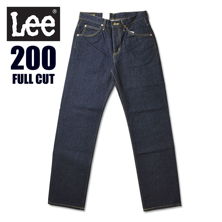 楽天市場】Lee リー 200 FULL CUT フルカット ワンウォッシュ Lee