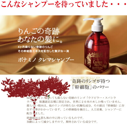 楽天市場】「ボナミノクレマシャンプー 600ml」 高品質 アミノ酸
