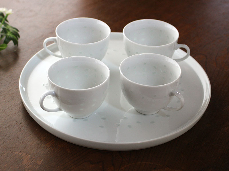 楽天市場】【アウトレット】景徳鎮 ホタル焼き 6斗大茶具【白