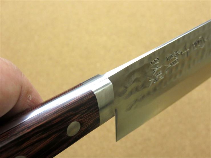 楽天市場】関の刃物 菜切り包丁 165cm (165mm) 富士觀 鎚目鍛造 本割込