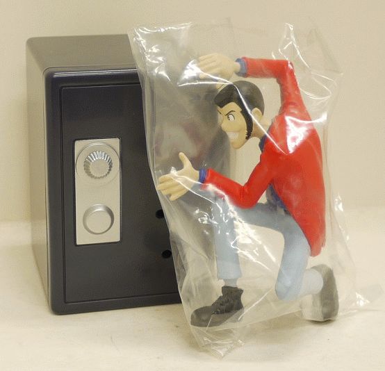 楽天市場】【未使用品】 ルパン三世 金庫型貯金箱 ルパン三世