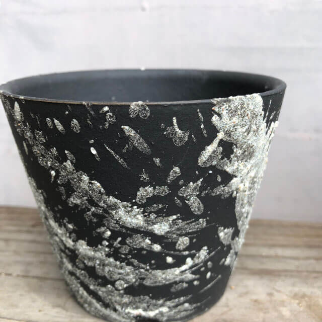 楽天市場】KAMIYAMA -MIYABI- POT【dripping】白飛 10cm×8.5cm 3号