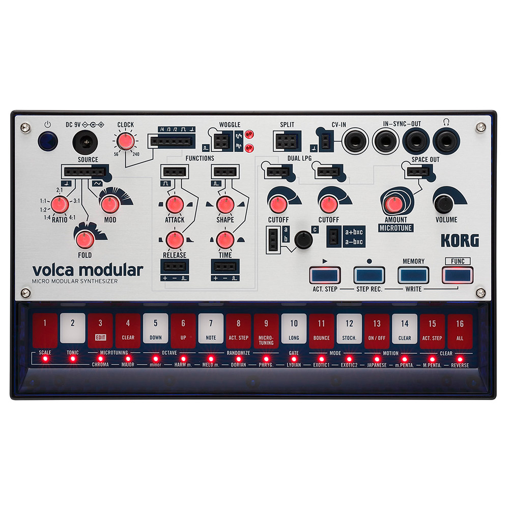 楽天市場】KORG volca modular モジュラーアナログシンセサイザー