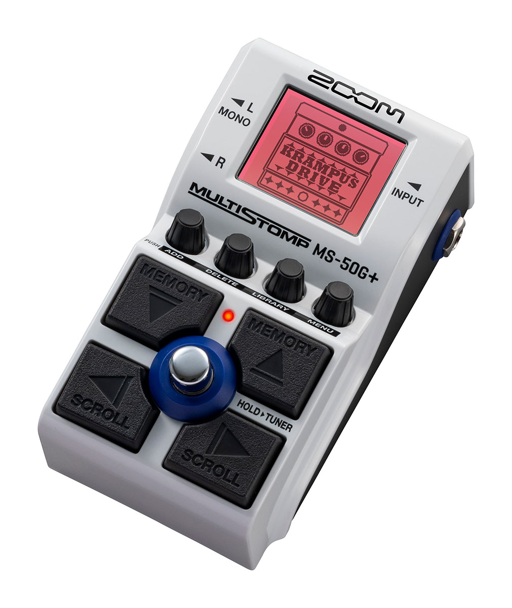楽天市場】ZOOM MS-50G+ MultiStomp エフェクター マルチストンプ