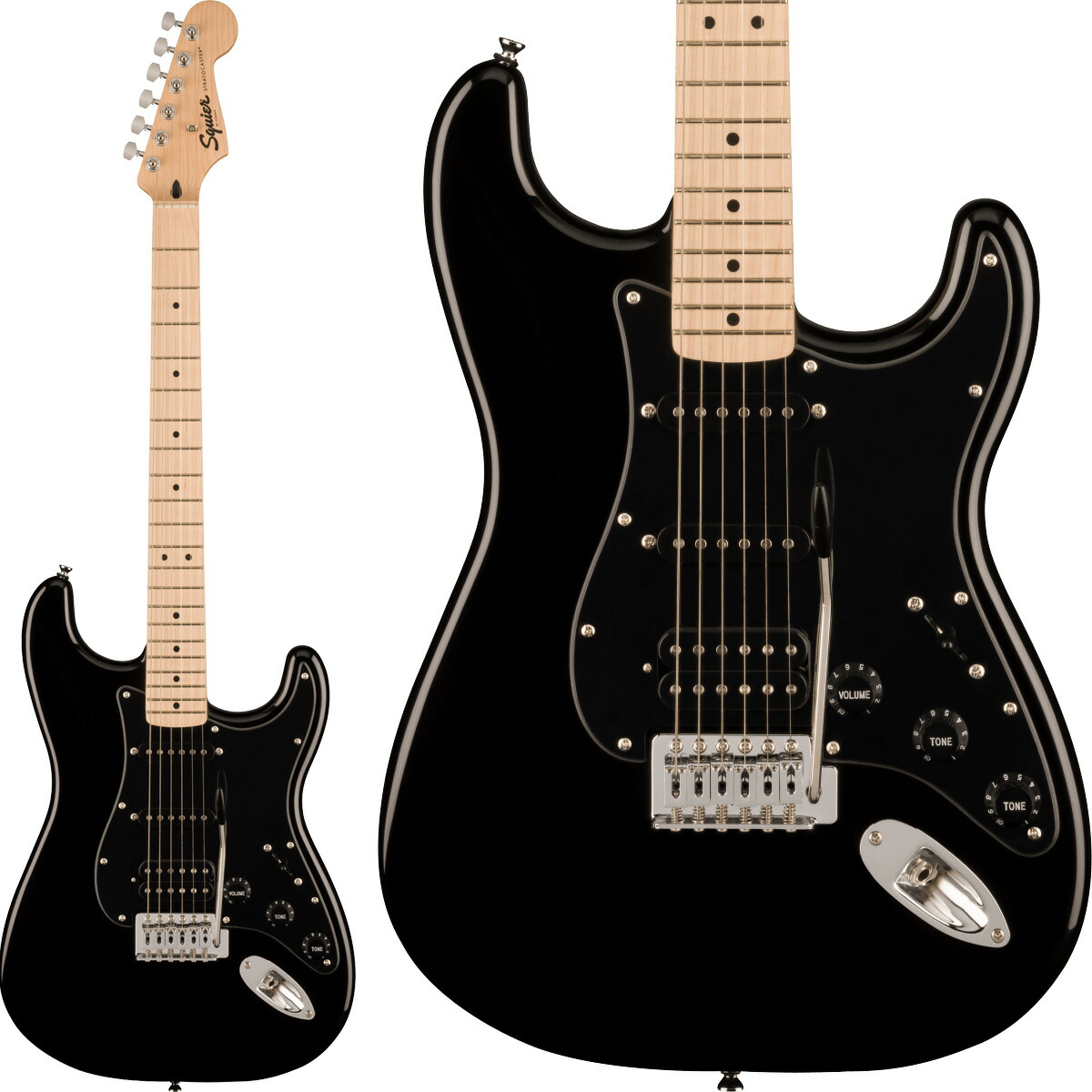 楽天市場】Squier by Fender SONIC STRATOCASTER HSS Maple