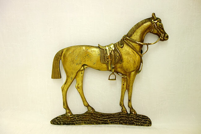 楽天市場】【送料無料】【即納可】新入荷しました♪真鍮 馬 Horse ウマ
