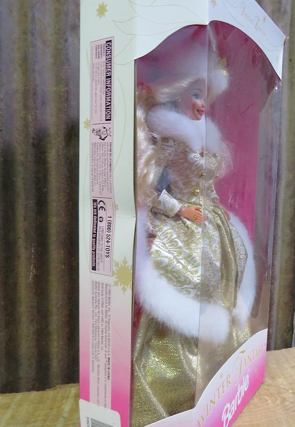 楽天市場】バービー バービー人形 1995 Winter Fantasy Barbie Blonde