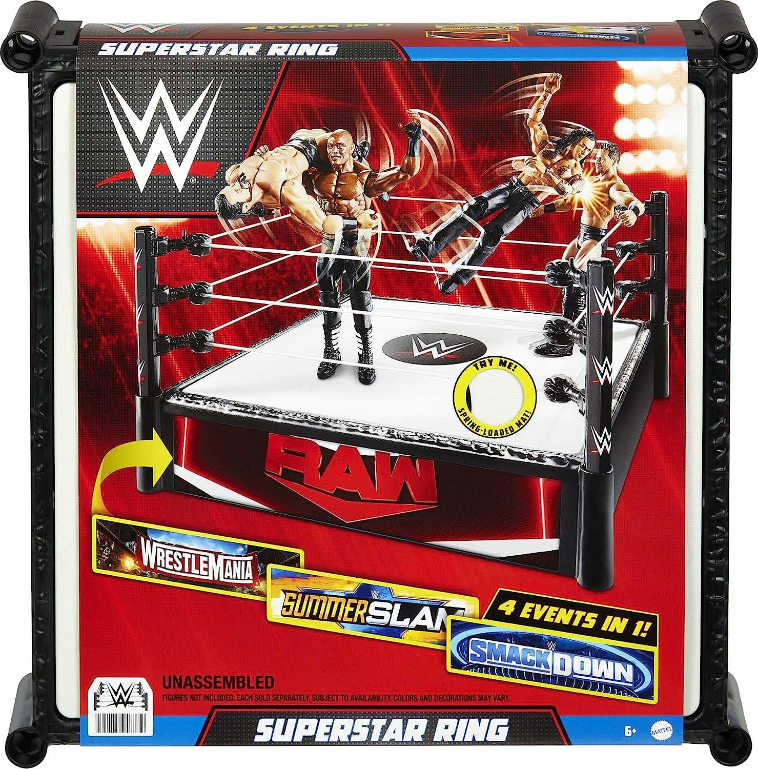 楽天市場】WWE フィギュア アメリカ直輸入 人形 プロレス Mattel WWE