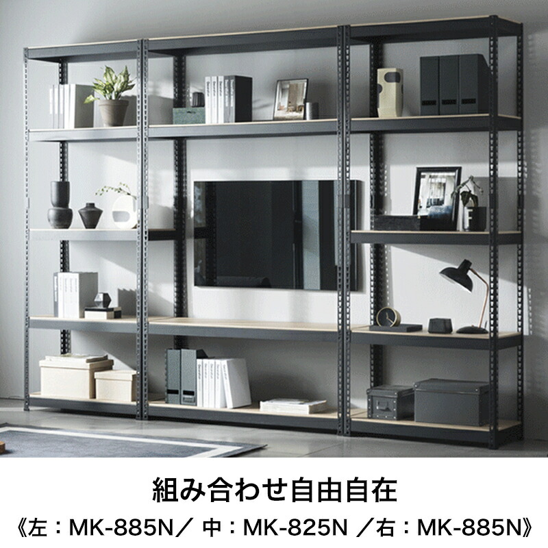 楽天市場】スチールラック 5段 幅121cm 奥行41cm 高さ180cm 総耐荷重
