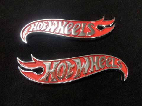 楽天市場】HOT WHEELS（ホットウィール）ロゴ エンブレム 左右2枚