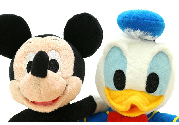 楽天市場】【N001】ぬいぐるみ ディズニー『ミッキー&ドナルド ペア