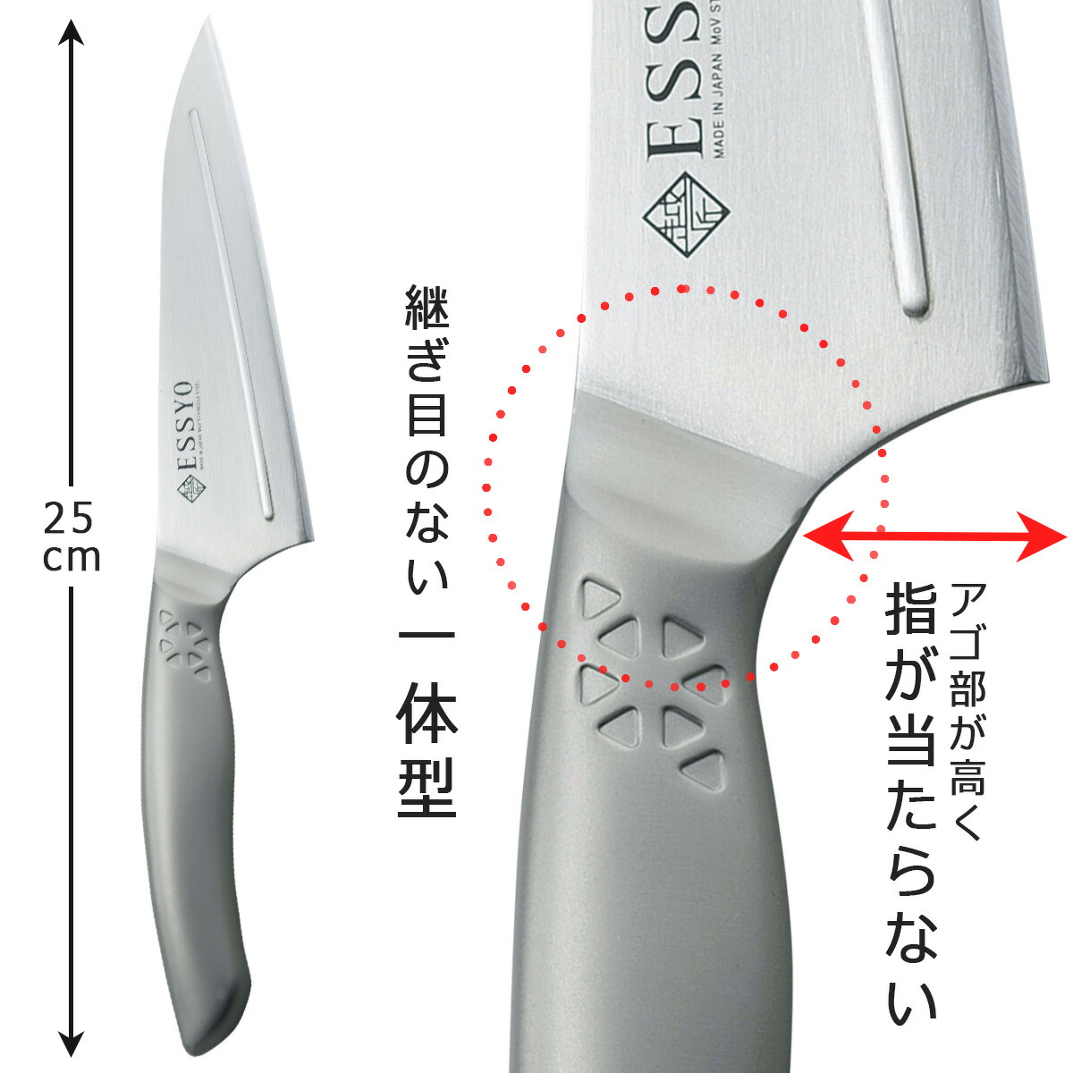 楽天市場】越匠 三徳包丁セット日本製 職人 一体成型 水砥ぎ 本砥ぎ