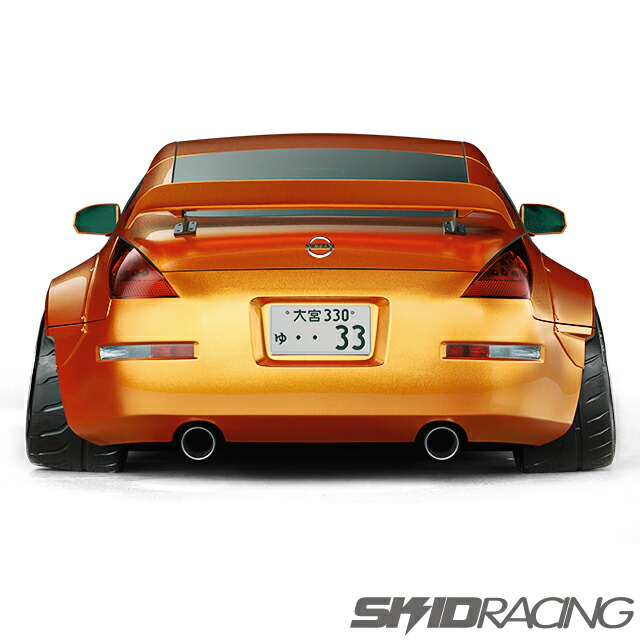 楽天市場】z33 フェアレディZ リア スポイラー ウィング ダックテール