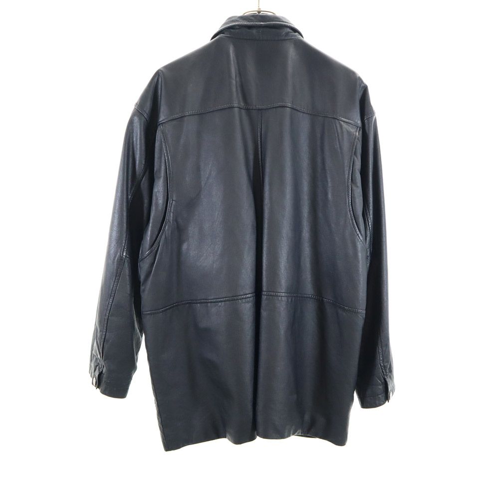 楽天市場】古着 Lujitane 牛革 レザージャケット L ブラック コート