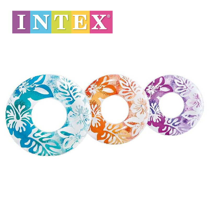 楽天市場】59251 INTEX クリアカラーチューブ 91cm ｜ 日本正規品