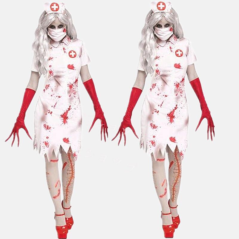 楽天市場】ハロウィン コスプレ レディース ゾンビ ナース コスプレ