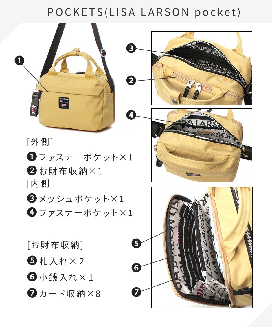楽天市場】北欧 バッグ リサラーソン 猫 LISA LARSON マイキー 財布