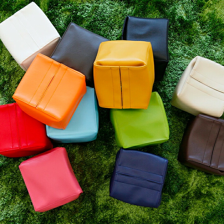 楽天市場】ティッシュケース ティッシュカバー「JECY cube」PVC レザー