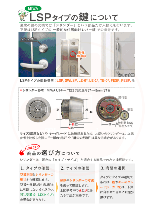 楽天市場】[2ロックセット] WEST 916-LA35 + 916-LS23 扉厚33-42mm