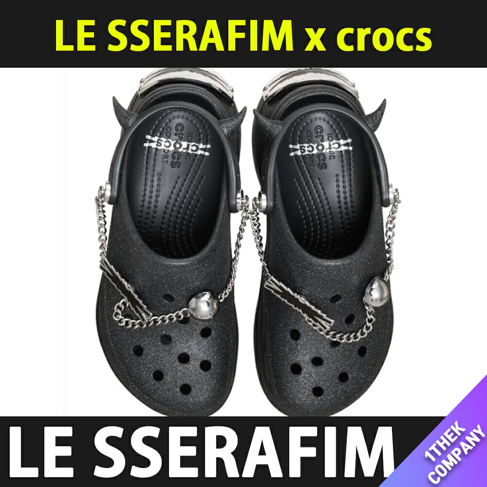 楽天市場】[K-POP] 送料無料 〈予約商品〉 (選択) LE SSERAFIM x crocs
