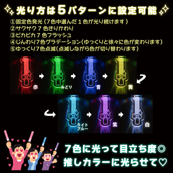 楽天市場】キーホルダー 名入れ 光る ペンライト 推し プレゼント 推し