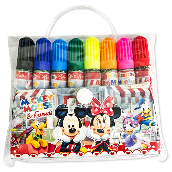 楽天市場】ディズニー マーカーペン8色セット{ 文具 キャラクター