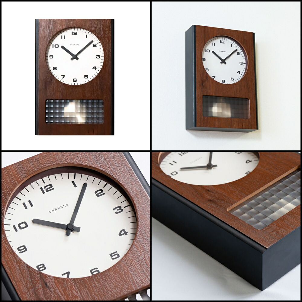 楽天市場】シャンブル 時計 CHAMBRE PACIFIC PENDULUM CLOCK CH-077WN