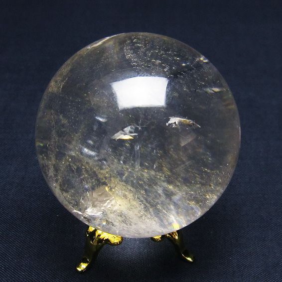 楽天市場】水晶 丸玉 48mm 台座付属 水晶玉 天然水晶 クリスタル 球体
