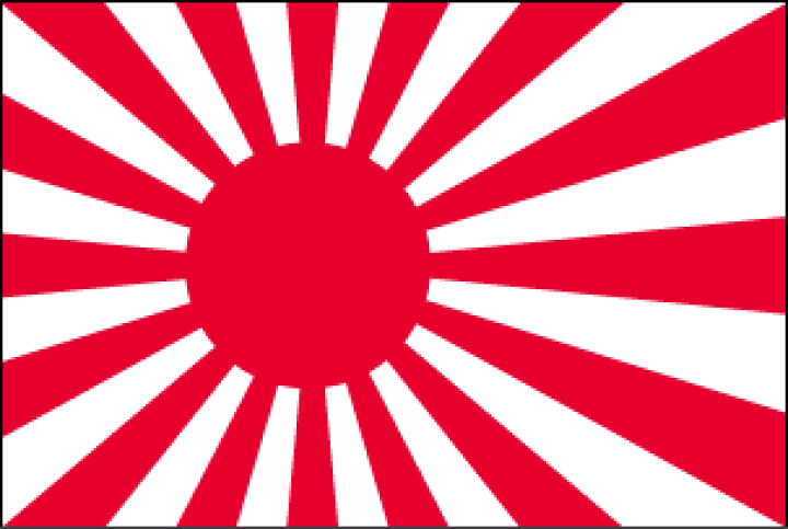 楽天市場】TOSPA 海軍旗 旭日旗 ミニフラッグ 旗サイズ10.5×15.7cm