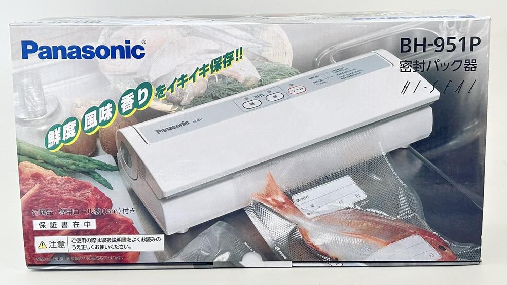 楽天市場】【中古】パナソニック 密封パック器 BH-951P : とりま商店