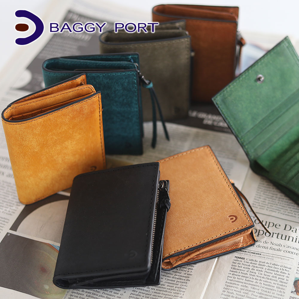 楽天市場】バギーポート ブオナ 二つ折り財布 BAGGY PORT イタリア製