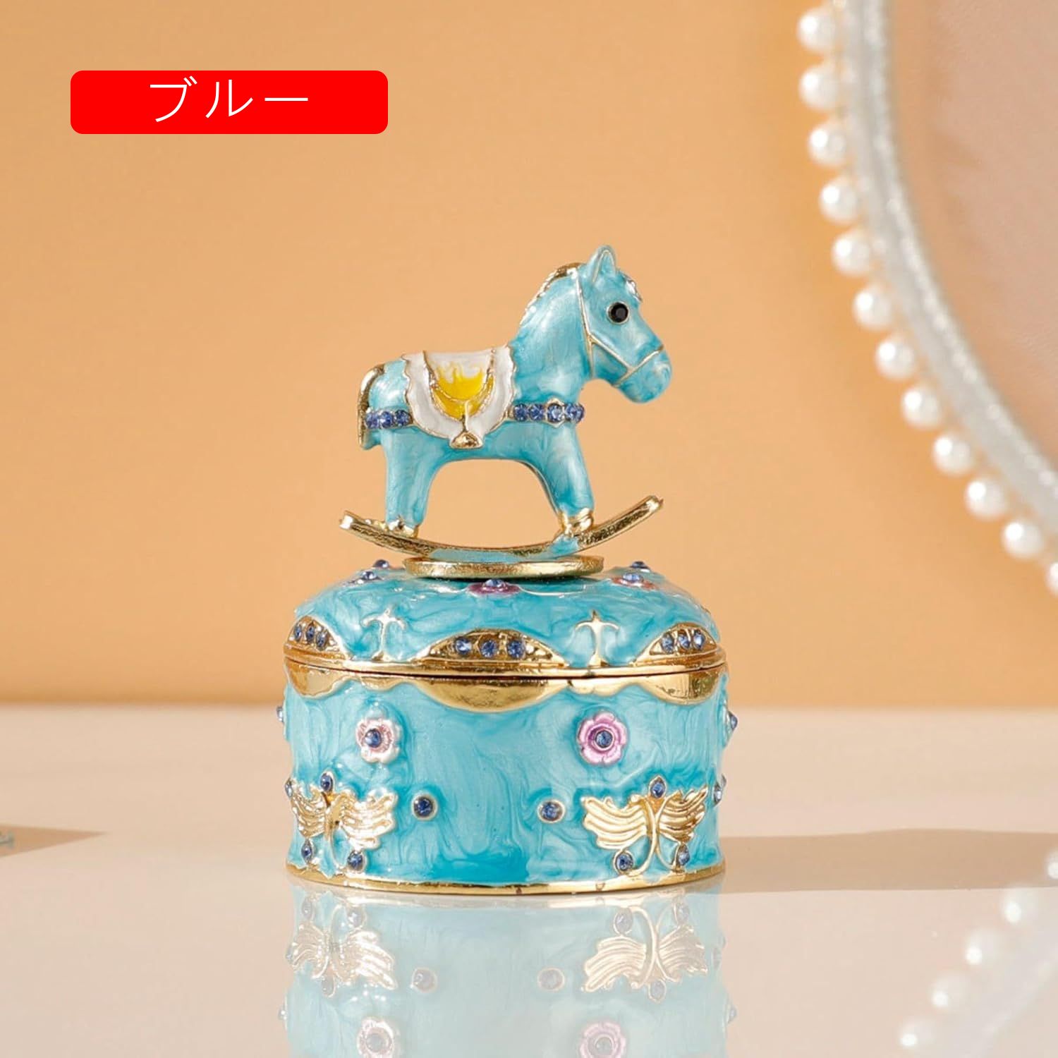 楽天市場】ジュエリーボックス 馬の通販