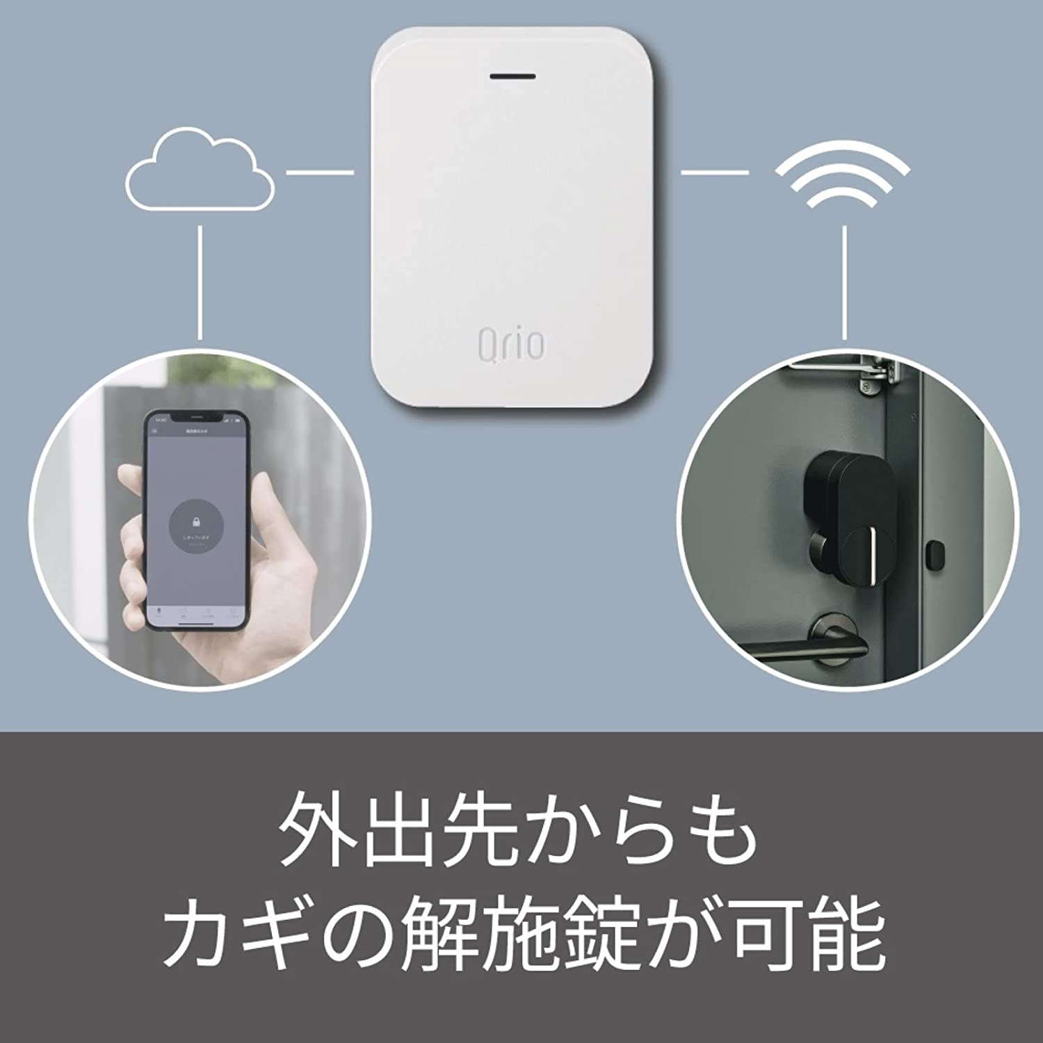 楽天市場】【正規代理店】Qrio キュリオ お手軽3点セット Qrio Lock +