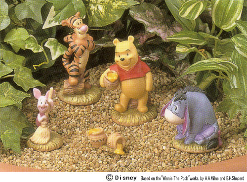 楽天市場】ディズニーキャクター箱庭フィギュアセットくまのプーさん