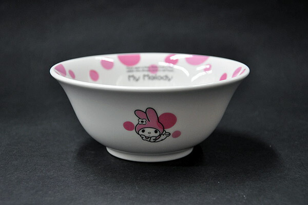 楽天市場】マイメロディ (My Melody)NBラーメン丼(水玉)サンリオ
