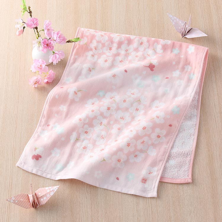楽天市場】(SALE) inishie(いにしへ) さくら咲く 浴用タオル ガーゼ