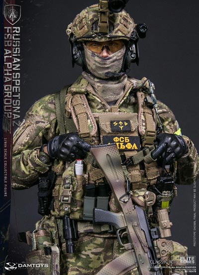 楽天市場】【DAM】No.78047B ELITE SERIES 1/6 RUSSIAN SPETSNAZ FSB