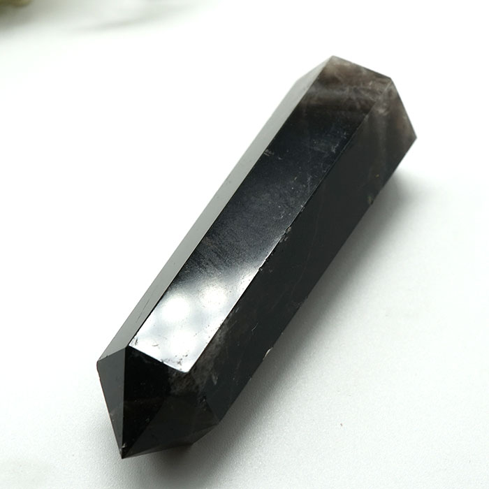 楽天市場】モリオン ポイント 原石 チベット産 黒水晶 天然石