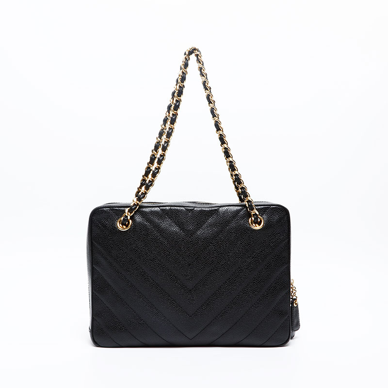 楽天市場】シャネル CHANEL 6番台 2000-2002 キャビアスキン V