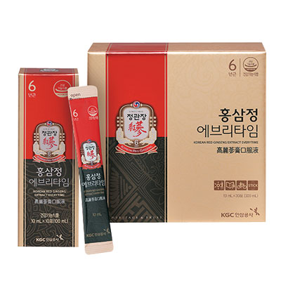 楽天市場】正官庄 紅参精エブリタイム (10ml×30包・液状タイプ）ジョン