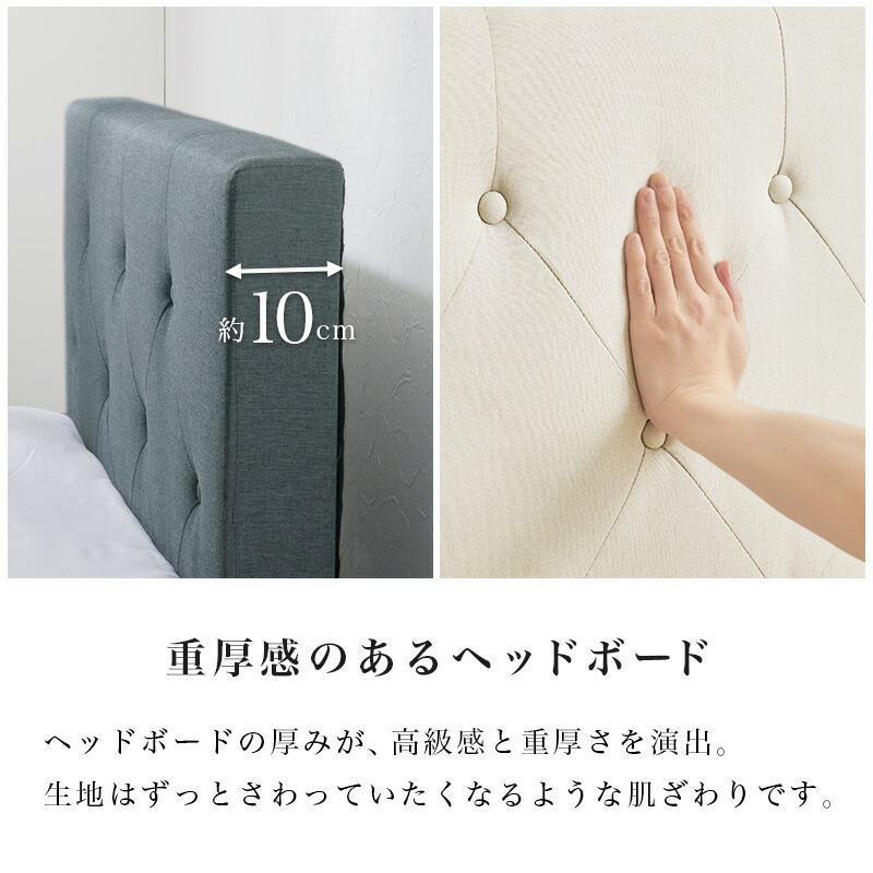 楽天市場】ファブリックベッド シングル(ベッド マットレス付き すのこ