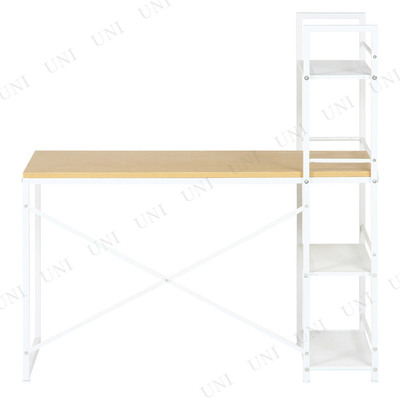 楽天市場】【取寄品】【直送品】 ルール ラック付きデスク 奥行64cm